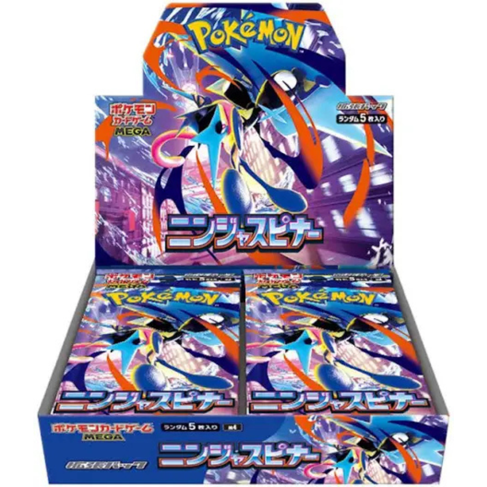 Ninja Spinner Japanese Pokemon Booster Box M4